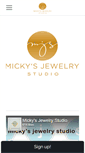 Mobile Screenshot of mickysjewelrystudio.com